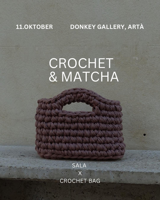 Crochet & Matcha 🍵 Workshop 11.10.2025