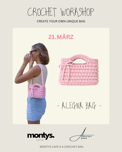 CROCHET & CAFÉ ✨   Workshop 21. Februar + März     •PALMA•